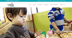 Desktop Screenshot of especiallyforchildren.com